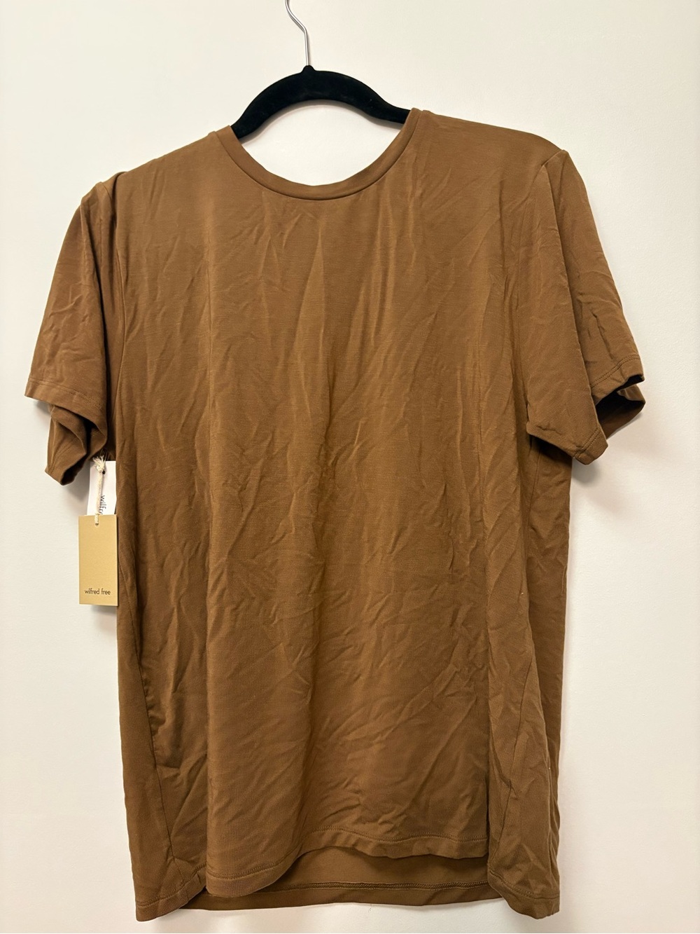 Mainstay Brown Short-Sleeve Crewneck Tee